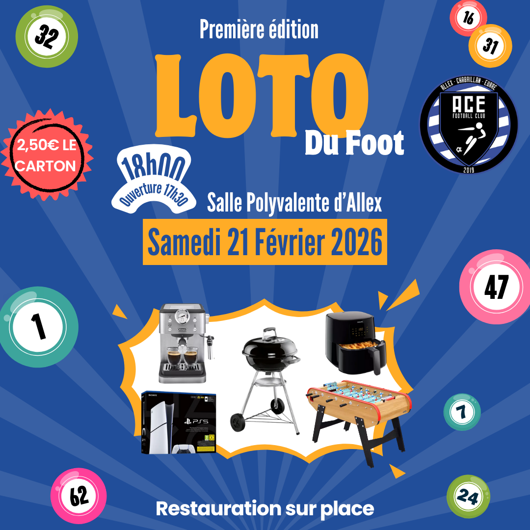 Loto du foot de l'ACE !